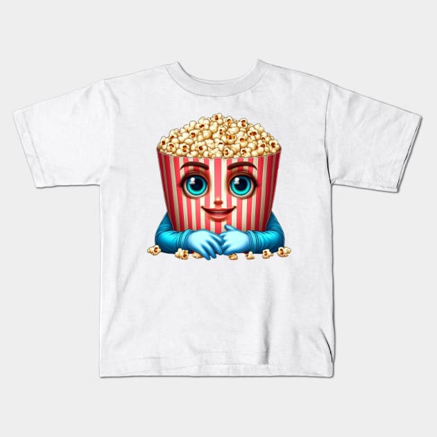 Coco corn Kids T-Shirt by sonnycosmics